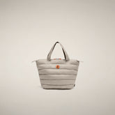 Borsa trapuntata Caron beige chiaro | Save The Duck