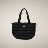 Gepolsterte Shopper-Bag Caron in Schwarz - Produkte | Save The Duck