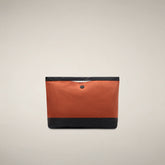 Unisex bag Giah in Siena Red and Black | Save The Duck