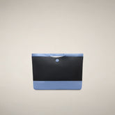 Unisex-Tasche Giah in Schwarz und Kornblumenblau | Save The Duck