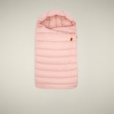 Unisex kids' baby sleeping bag May in blush pink | Save The Duck