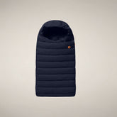 Unisex baby sleeping bag May in blu navy - Baby | Save The Duck