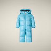 Tutina neonato Shell azzurro bay | Save The Duck