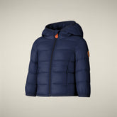 Doudoune unisexe animal-free Wally bleu marine | Save The Duck