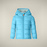 Unisex-Baby-Steppjacke Wally in Bay Blue | Save The Duck