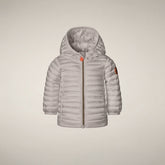 Piumino baby neonata Lucy beige sabbia | Save The Duck