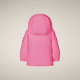 Giacca a vento neonato unisex Coco rosa aurora | Save The Duck