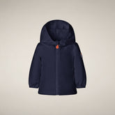 Giacca a vento neonato unisex Coco blu navy | Save The Duck