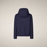 Veste à capuche unisexe Jules bleu marine pour enfant | Save The Duck