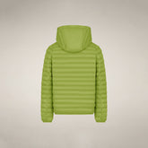 Piumino bambino Huey verde lime | Save The Duck