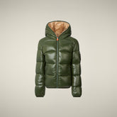 Boys' Puffer jacket Artie in Pine Green | Save The Duck