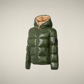 Boys' Puffer jacket Artie in Pine Green | Save The Duck