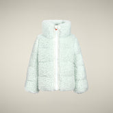 Doudoune pour fille Thisbe bleu glacier | Save The Duck