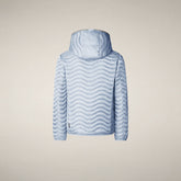 Piumino bambina Xanty azzurro alba | Save The Duck