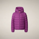 Mädchen-Steppjacke Lily in Cyclamen Violett | Save The Duck