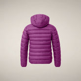 Mädchen-Steppjacke Lily in Cyclamen Violett | Save The Duck