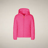 Girls' Puffer Jacket Ana in Azalea Pink | Save The Duck