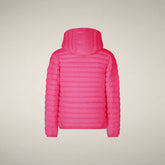 Girls' Puffer Jacket Ana in Azalea Pink | Save The Duck