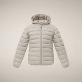 Piumino bambina Iris beige rainy - Our Icons | Save The Duck
