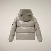 Bomber bambina Ulla beige rainy - Collezione Bambina | Save The Duck