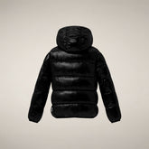 Piumino bambina Kate nero - Preview FW26 Girl | Save The Duck