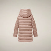 Piumino lungo bambina Lulu rosa baby - FW26 Girl | Save The Duck