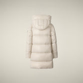 Piumino bambina animal-free Millie beige chiaro | Save The Duck