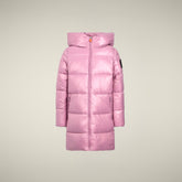 Piumino bambina animal-free Millie rosa orchidea | Save The Duck