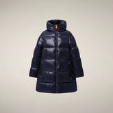Piumino bambina Millie blu nero - Preview FW26 Girl | Save The Duck