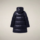 Piumino bambina Millie blu nero - Preview FW26 Girl | Save The Duck