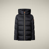 Doudoune pour fille animal-free Gracie noir pour fille | Save The Duck