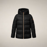 Piumino bambina Gracie nero - Preview FW26 Girl | Save The Duck