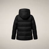 Piumino bambina Gracie nero - Preview FW26 Girl | Save The Duck