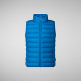 GILET UNISEX BAMBINO ANDY BLU MIRTILLO | Save The Duck