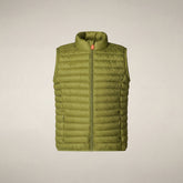 Gilet imbottito bambini unisex Dolin verde lime | Save The Duck