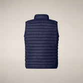 Gilet imbottito bambini unisex Dolin blu eclisse | Save The Duck