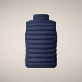 Gilet imbottito unisex Andy blu navy | Save The Duck