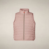 Gilet imbottito bambina Ava rosa baby | Save The Duck