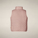 Gilet imbottito bambina Ava rosa baby | Save The Duck