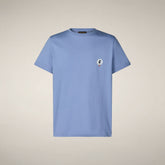 T-shirt bambini unisex Ashwine blu fiordaliso | Save The Duck