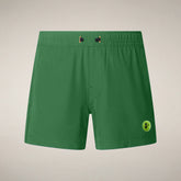 Boys' Swim Shorts Adao in Rainforest Green | Save The Duck