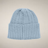 Berretto a coste bambino unisex Doyle blu chiaro - FW26 Boy | Save The Duck