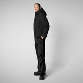 PARKA DONNA CON CAPPUCCIO SHANON NERO | Save The Duck