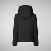 PARKA DONNA CON CAPPUCCIO SHANON NERO | Save The Duck