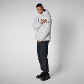 PARKA UOMO HIRAM IN FOG GREY | Save The Duck