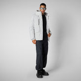 PARKA UOMO HIRAM IN FOG GREY | Save The Duck