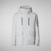 PARKA UOMO HIRAM IN FOG GREY | Save The Duck