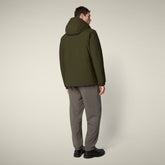 Parka uomo animal free Hiram verde scuro - ARCTIC UOMO | Save The Duck