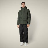 Parka uomo animal free Alter verde scuro - ARCTIC UOMO | Save The Duck