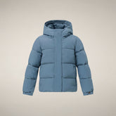 Parka bambino Joris blu delfino - FW26 Boy | Save The Duck
